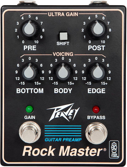 Peavey Rock Master MUACC1599 Πετάλι Preamp Ηλεκτρικής Κιθάρας