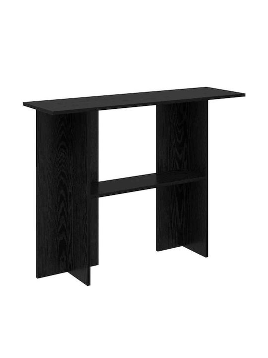 Wooden Console Black Oak L100xW30xH75cm