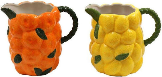 Cană Lămâi Portocale Ceramică 24x22cm