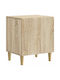 Wooden Beige Bedside Table 43x34.5x50cm