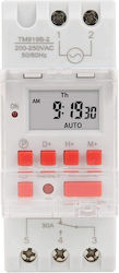 Temporizator Releu Digital Sinotimer Comutator Programabil 230v 30a 5000w Tm919b-2-30a Temporizator Releu Digital Sinotimer Comutator Programabil 230v 30a 5000w Tm919b-2-30a