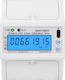 Contor Monofazat de Energie Electrică Sinotimer 230v Ac 50hz 5 100 A Afișaj Digital cu Led Iluminat Dds6619-015