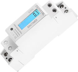Einsphasen Elektrischer Energiezähler Sinotimer Kwh120v 5 32 A 60hz Dds518l Led Digitalanzeige