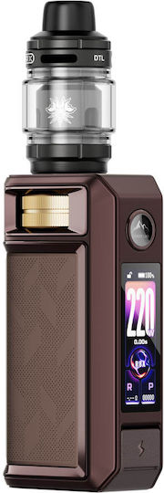 Voopoo Drag 6 Box Mod Kit 5ml mit integrierter Batteriekapazität 4400mAh Braune