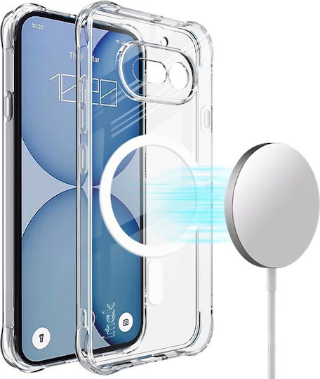 Imak Buffer Rückseite Umschlag Rückseite Silikon Transparent (Nichts Phone (4a))