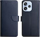 Oppo Wallet Leather Blue (Oppo Reno15 5g)