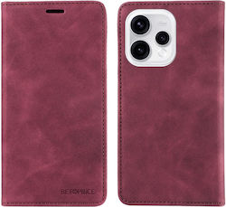 Betopnice 003 Book Burgundy (Oppo Reno15 5G)