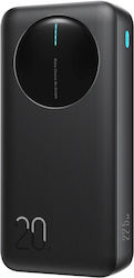 Joyroom JR-PBF14 Pro Външна Батерия 20000mAh 22.5W с 2 USB-A изходни порта и USB-C изходен порт Черен