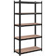 Elenzo Dexion Regal 90x40x180cm mit 5 Regalen