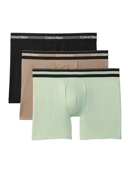 Calvin Klein Мъжки Боксерки Черни 3Pack
