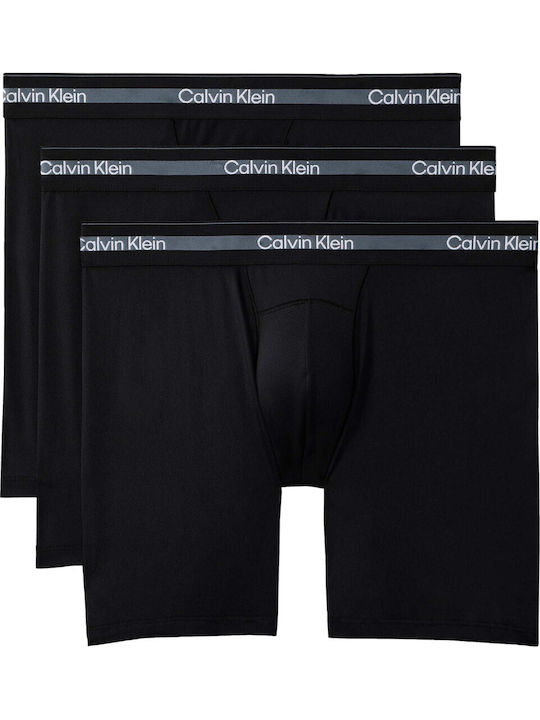 Calvin Klein Мъжки Боксерки Черни 3Pack
