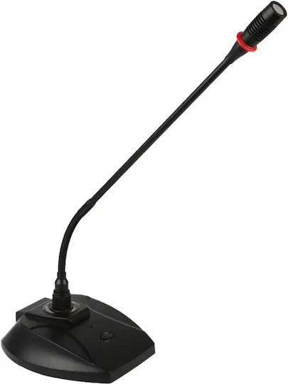 BM-D31 Gooseneck Επιτραπέζιο Πυκνωτικό Μικρόφωνο Αναγγελίας με μπαταρίες ή Phantom 48V DC