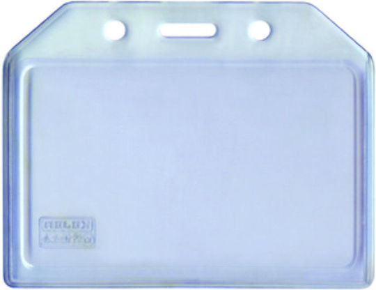 Kejea Carduri De Identitate Flexibile Din Pvc Cu Buzunar 105 X 74mm Orizontale Set 5 Bucăți Kejea Transparente