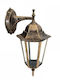 Lightex Wall-Mounted Outdoor Lantern E27 IP33 30x30x20cm
