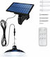 Lampă Solară 400lm cu Senzor de Mișcare Fotocelulă și Telecomandă IP44 15x6x5cm