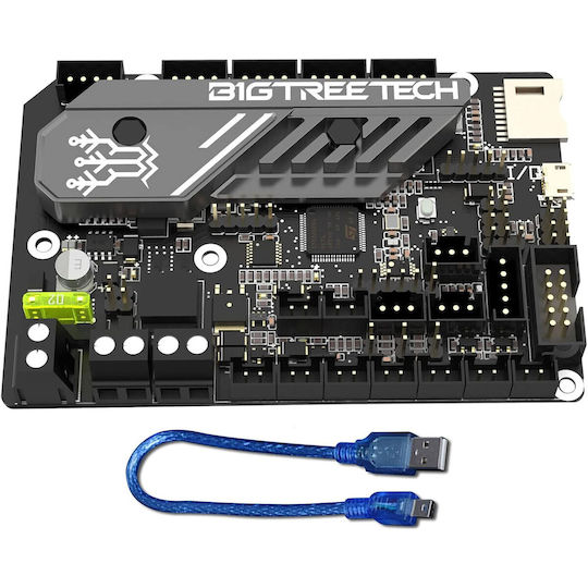Bigtreetech Skr Mini E3 V3.0 Motherboard Integriertes Tmc2209 Uart Silent Stm32g0b1 Kompatibel mit Ender 3 3 Pro 3 V2 3D-Drucker Steuerung