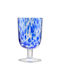 Estia Colorburst Glass for White Wine Made of Glass in Blue Color 380ml