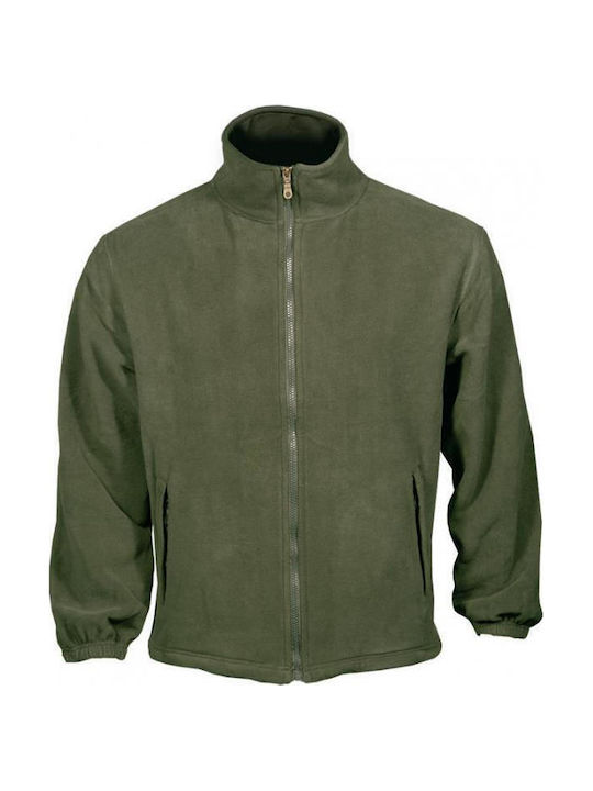 Polar Fleece Arbeitsjacke Orange