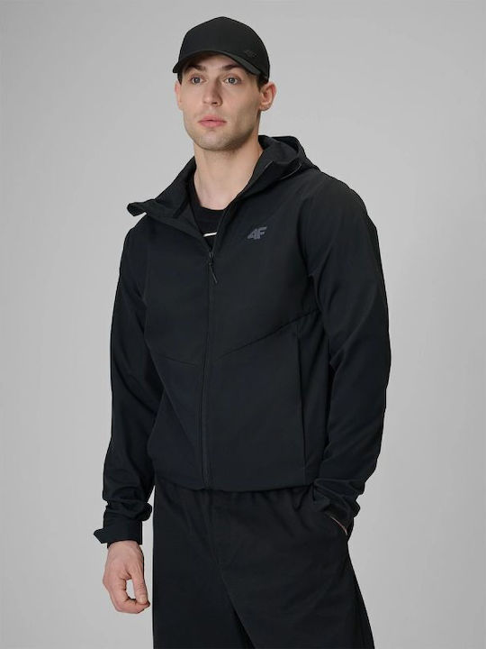 Men's 4f 4fwss26tsofm549-20s Windproof Membrane 5000 Softshell Jacket Men's 4f 4fwss26tsofm549-20s Windproof Membrane 5000 Softshell Jacket