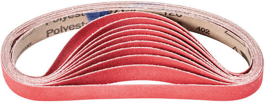 Ceramic Grit Sanding Belt 20x520mm Grit 120 Co-cool Pferd Stainless Steel – 20 Pieces