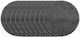 Neo Hook Loop Sanding Mesh 225 Mm K40 Grinder 59g260 59g264 59g265 10 Pcs