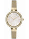 Paul Lorens Womens Battery Watch With Silver Metal Bracelet