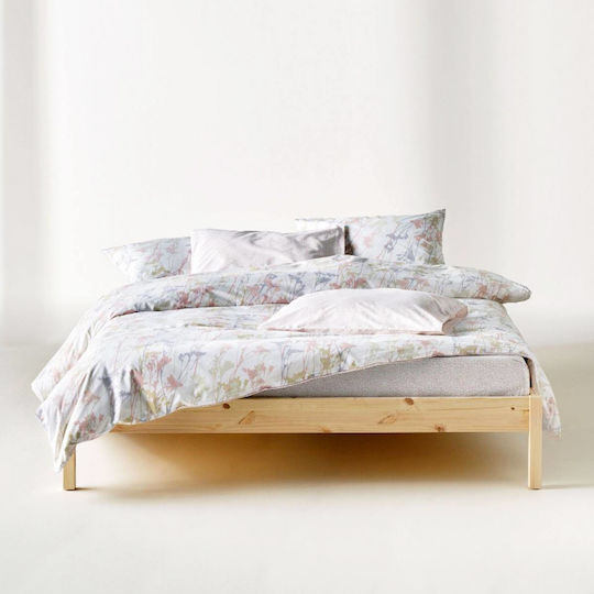 Kentia Breza Комплект Чаршафи За Двойно Легло 240x270см Dusty Pink 4 Броя
