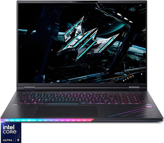Acer Predator Helios 18 AI PH18-73 18" QHD+ 250Hz (Ultra 9-275HX/128GB/1TB SSD + 4TB SSD/GeForce RTX 5080/Windows 11 Pro) (Tastatură SUA)