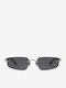 Projekt Produkt Unisex Sunglasses with Silver Metallic Frame and Mirror Lens 476429
