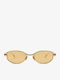 Projekt Produkt Unisex Sunglasses with Gold Metallic Frame 500304