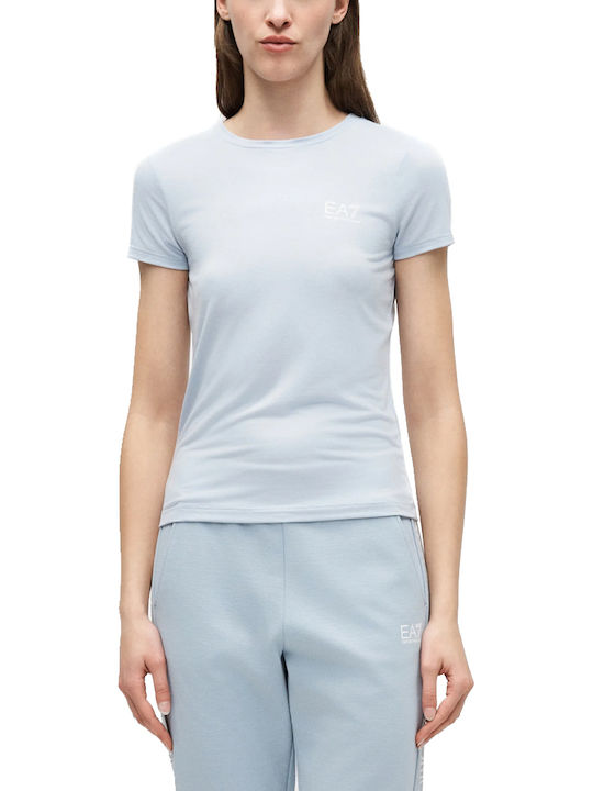 Emporio Armani Тениска Светлосин