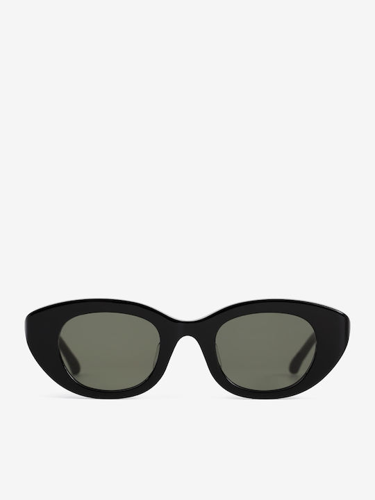 Projekt Produkt Women's Sunglasses with Black Horn-Rimmed Frame 476355