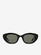 Projekt Produkt Women's Sunglasses with Black Horn-Rimmed Frame 476355