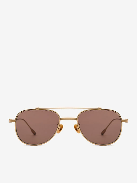 Projekt Produkt Men's Sunglasses with Gold Metallic Frame 476453