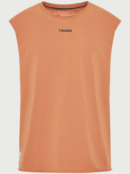 Funky Buddha Herrenbluse Braun