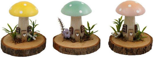 Pilz Haus Verschiedene Farben 7x8,5cm