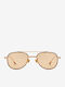 Projekt Produkt Men's Sunglasses with Brown Tartaruga Metallic Frame 476452