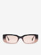 Projekt Produkt Men's Sunglasses with Purple Horn-Rimmed Frame 476401
