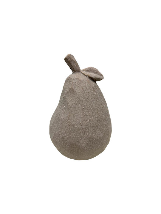 Decorativ Ceramic Pere Șagrat Mat Bej 18x11,5x11,5cm Nag113k4 Espiel Decorativ Ceramic Pere Șagrat Mat Bej 18x11,5x11,5cm Nag113k4 Espiel