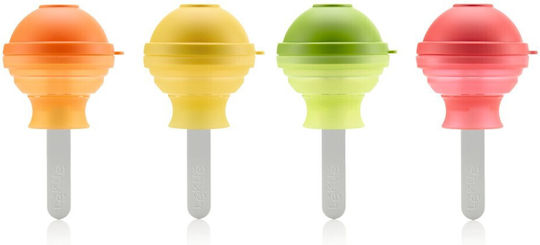 Lekue Bakeware Tin Ice Cream Ice Lolly Silicone 4 Pieces