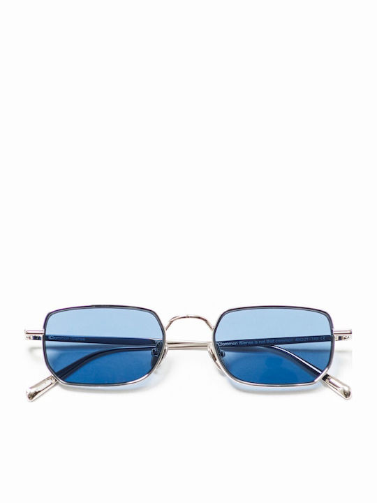 Common Sense Men's Sunglasses with Silver Metallic Frame and Mirror Lens 501919