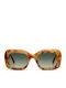 Komono Men's Sunglasses with Brown Horn-Rimmed Frame KOM-S10651
