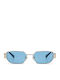 Komono Men's Sunglasses with Silver Metallic Frame and Mirror Lens KOM-S20076