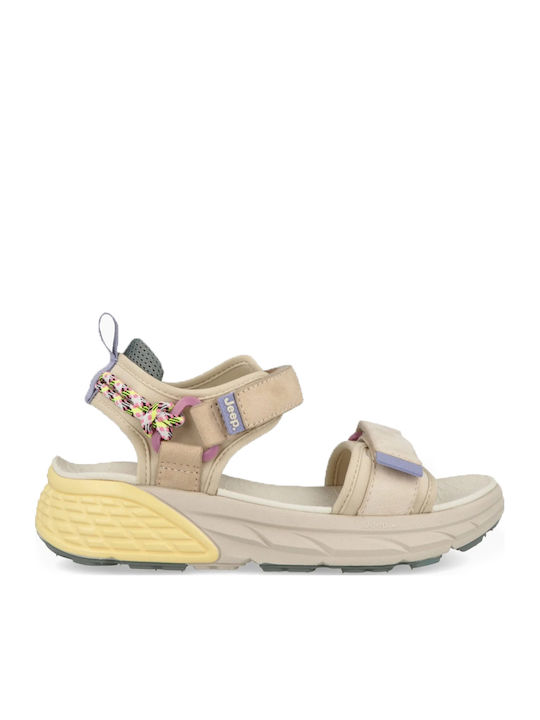 Jeep Footwear Beige Sandals