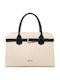 Women's Handbag Crossbody Made of Artificial Leather Beige
