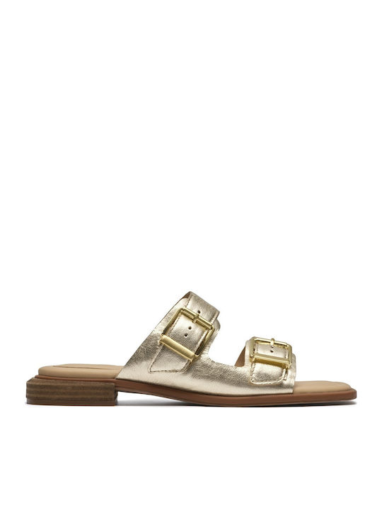 Ariany Bay Leather Women's Sandals Gold