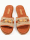 Women's Flat Sandals Beige