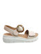 Leather Women's Anatomic Beige Sandals