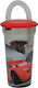 Gim Kinder Trinkflasche mit Stroh