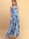 Summer Maxi Dress Blue